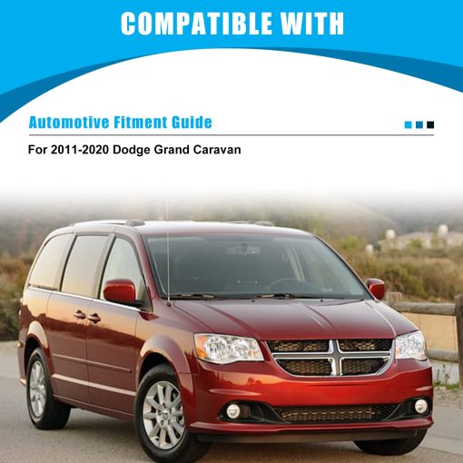 Luces de Niebla CPW Compatible con [2011-2020 Dodge Grand Caravan] Conjunto de Lamparas de Niebla de Repuesto Luces de Niebla + Interruptor + Kit de Cableado - Imagen 7