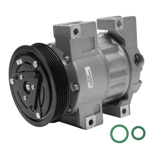 Compresor de Aire Acondicionado de Repuesto con Embrague - Compatible con Nissan Altima y Sentra 2.5L 2007-2012 - Reemplaza a 92600ZN40B, 92600JAOOA, 92600-ZN40B, 10886C, CO10886C - 07, 08, 09, 10, 11, 12
