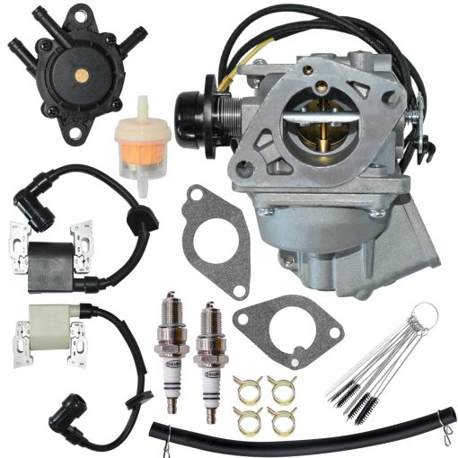 Carburador JDLLONG GX620 para Honda GX620 GX610 18Hp 20Hp V-Twin Horizontal Engine Reemplazo 16100-ZJ1-872 17210-ZJ1-842 con Bobinas de Encendido Izquierda y Derecha