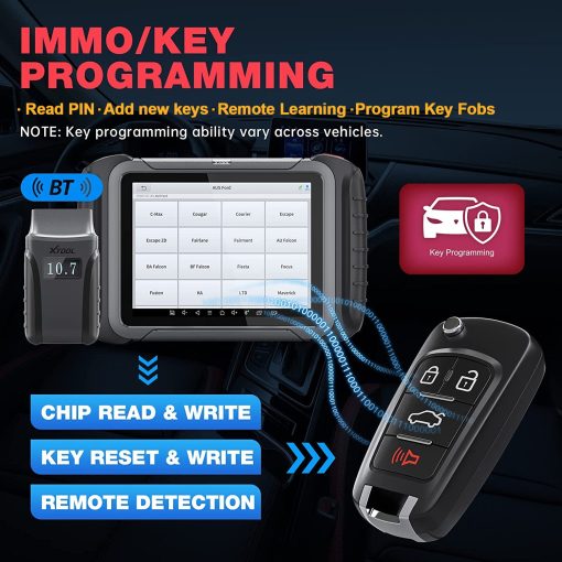 XTOOL D8BT 2023 Nueva Herramienta de Diagnostico Automotriz Actualizada, Actualizaciones de 3 anos ($600 de valor), Control Bidireccional, Codificacion de ECU, Diagnostico OE Completo y 38+ Resets, Programacion de Llaves, Reinicio del Cigüenal, CAN FD - Imagen 7
