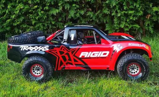VITAVON & VOTACH Eje de transmision delantero Eje de transmision CVD delantero de acero endurecido para UDR Traxxas Unlimited Desert Racer 1:7 # 8550 + 8553 - Imagen 9