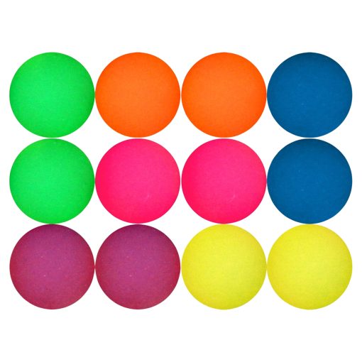 Bolas Saltarinas Entervending - 12 unidades - 2.35" Pulgadas - Bolas Saltarinas para Ninos - Favores de Fiesta con Bolas de Rebote