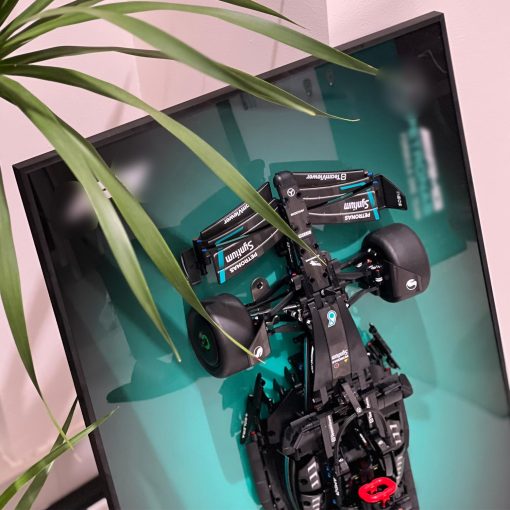 Tablero de exhibicion iLuane para Lego Technic Mercedes-AMG F1 W14 E Performance Race Car Building Set 42171, Coleccionables para Adultos Lego Car Wall Mount, Ideal para los Amantes de Lego (Solo Tablero de exhibicion) - Imagen 5