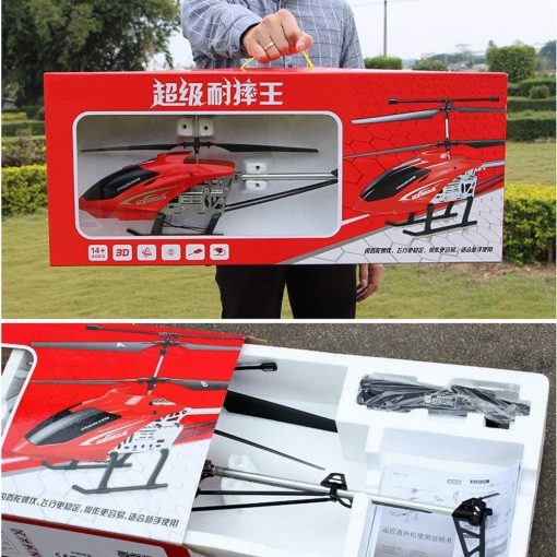 Aircraft Drone Grandes Radio Control Helicoptero RC Cargando Electrico Avioneta Drone Exterior Avion Padre Ninos Hijos Regalos Cumpleanos(2 Baterias) - Imagen 6