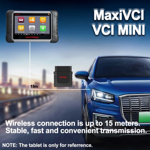 Autel MaxiVCI VCI Mini Escaner OBD2 Bluetooth Interfaz de Comunicacion Universal Equipo de Diagnostico OEM Funciones de Diagnostico Compatible con Escaner Autel MK808BT MK808TS MX808TX MP808TS MS906S TS608 - Imagen 3
