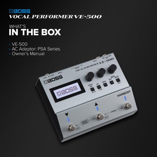 Procesador de Voces Boss VE-500 Vocal Performer - Imagen 4