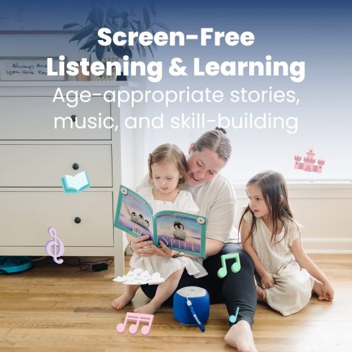 Storypod El Sistema de Reproduccion de Audio Primero de Aprendizaje | Conjunto de Inicio con Funda Intercambiable en Turquesa | Juguete Educativo Interactivo y Cuentacuentos | Niños y Niñas | Niños Pequeños | Niños en Edad Preescolar - Imagen 2