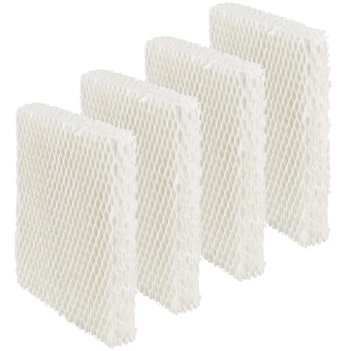 Filtro de humidificador WF813 de repuesto para Equate EQWF813 PCWF813 RCM832 RWF813 EQ-2119-UL Filtros de mecha de humidificador de niebla fresca - Paquete de 4