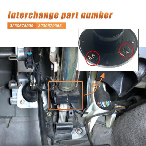 Kit de Reparacion de Cepillo del Sensor de angulo de Direccion Compatible con BMW E46 E39 E38 E83 X3 E53 X5 E85 E86 Z4 Mini R50 R52 R53, Land Rover L322 Sustitucion # 32306789095 32306793632 - Imagen 4
