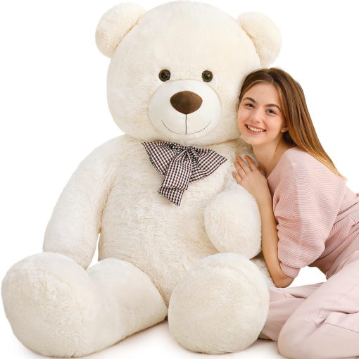 Osito de Peluche Gigante MaoGoLan de tamano real de 55 pulgadas. Gran regalo de osito de peluche para ninas, adolescentes, ninos, novias, novios, esposas y esposos