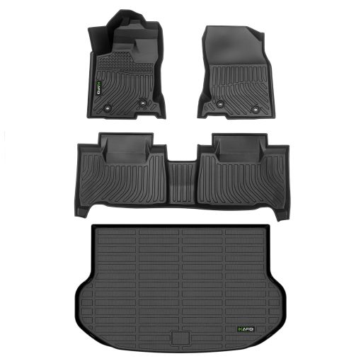 Juego de tapetes y forro de maletero HAFIDI todo clima para NX 2015-2021 (NX200t NX300 NX300h) Accesorios a medida - Negro