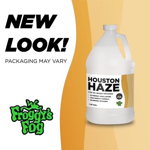 Froggys Fog - Houston Haze - Fluido de Neblina a Base de Aceite - Disenado para todos los generadores de neblina y maquinas de neblina a base de aceite - 1 galon - Imagen 2