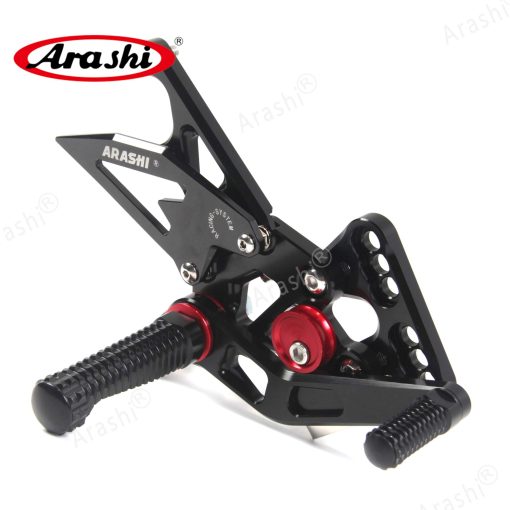 Arashi(Version 2.0) Rearsets Ajustables para SUZUKI GSXR 1000 2005 2006 Accesorios de Motocicleta Reposapies Trasero Conjunto Trasero GSX-R 1000 GSX-R1000 GSXR1000 Negro - Imagen 5