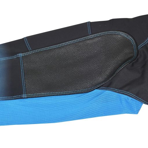 Pantalones de motocross Willbros MX para hombres y mujeres en bicicleta de tierra para carreras de motocross de montana, Azul Amarillo XXL=38 - Imagen 5