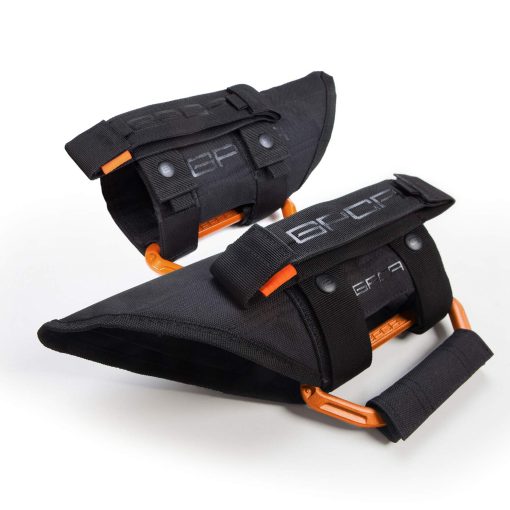 GPCA - GP Grip PRO, Manijas de Agarre Plegables de Aluminio Metalico Patentadas para Jeep Wrangler 4xe, JL, JT, JK, Sport, Sahara, Rubicon y Gladiator 4DR/2DR 2007-2023, Juego de 2, Naranja Agarrador