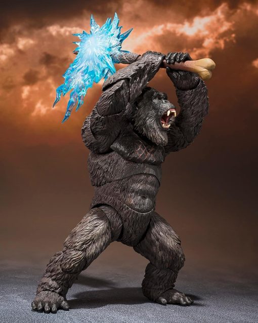 TAMASHII NATIONS - Godzilla vs Kong 2021 - Kong - Edicion Color Exclusiva del Evento, Figura de Accion Bandai Spirits S.H.MonsterArts - Imagen 4