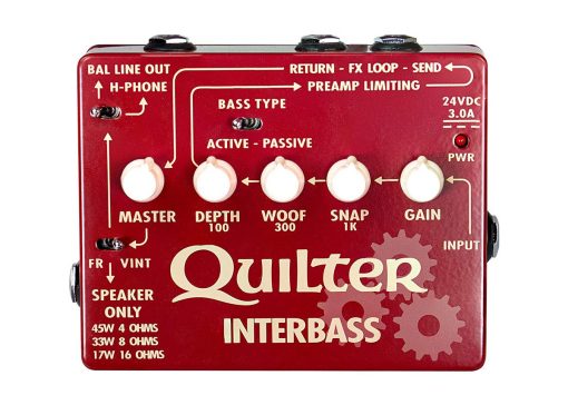 Cabeza de Bajo Quilter Labs Interbass de 45 vatios