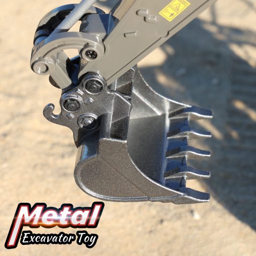 DDAI Excavadora de Control Remoto para Ninos de 8-12 anos Mejores Ideas de Regalo para nino de 3 4 5 6 7 8 9 10+ Anos Excavadoras de Construccion RC Recargables Vehiculos de Ingenieria con Pala de Metal - Imagen 7