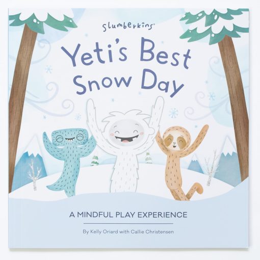 Slumberkins Kinspiration Kit - Mindfulness with Yeti, Incluye Tarjetas de Actividades, Juego y Libro 'El Mejor Dia de Nieve de Yeti' - Fomenta la Atencion Plena y el Juego Sensorial - Imagen 3