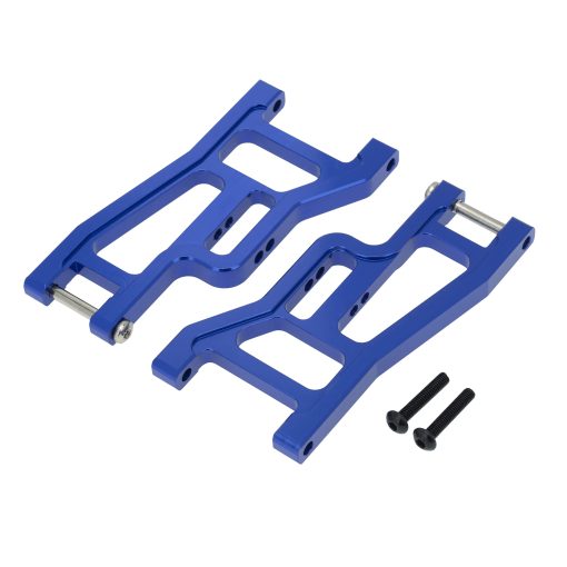Brazo de suspension delantero y trasero de aleacion A-arm para Traxxas Drag Slash 1967 Piezas de actualizacion Bandit VXL Upgrades (Azul Oscuro) - Imagen 2