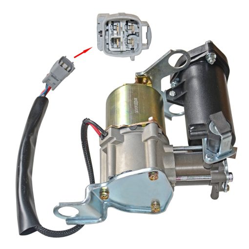 Compresor de Suspension Neumatica con Secador 4891060021 Repuesto para Toyota 4Runner Lexus GX470 4.7L 2003-2009 Parte 48910-60021 4891060020 AKWH