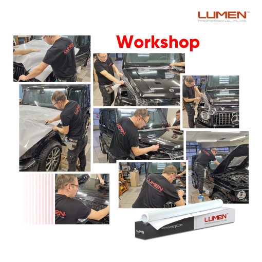 Pelicula de Proteccion de Pintura Transparente Lumen Elite - 60" x50' TPU de Calidad Superior, Avanzada Anti-Amarilleo, Autocuracion Elite, Proteccion UV Mejorada, Hasta 10 Anos de Durabilidad Pelicula Premium PPF para Automoviles - Imagen 7