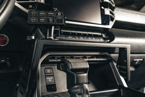 Paneles Molle para Consola Central y Puente para Dispositivos de Montaje para el Toyota Tundra 2022-2023 | Soporte para Bolsas, Botiquines, Herramientas, Fundas y Otros Accesorios | Hecho en EE. UU. | Accesorios para Camiones - Imagen 4