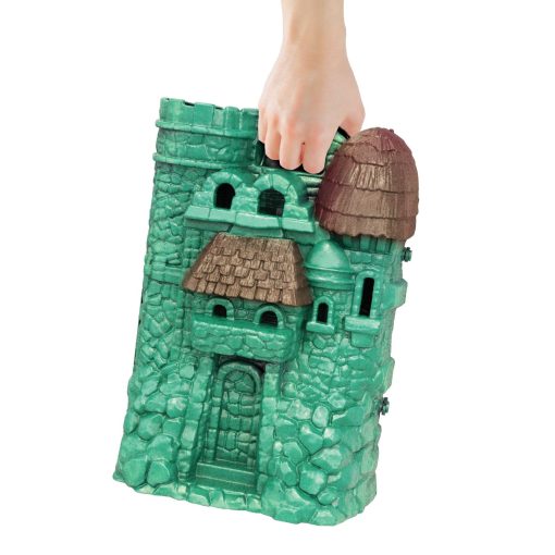 Juguetes y Juegos Masters of the Universe Origins, Castillo Grayskull con Hechicera y Figura de Accion, Juguete MOTU, 4 Habitaciones, Trampa y Ascensor - Imagen 4