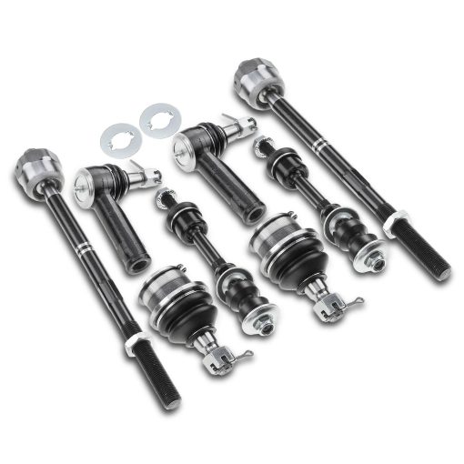 Conjunto Premium de 8, Enlace de Barra Estabilizadora Delantera, Junta de Rotula Inferior, Extremo de Barra de Direccion Interno Externo, Compatible con Ford F-150 2004-2005, Solo 2WD