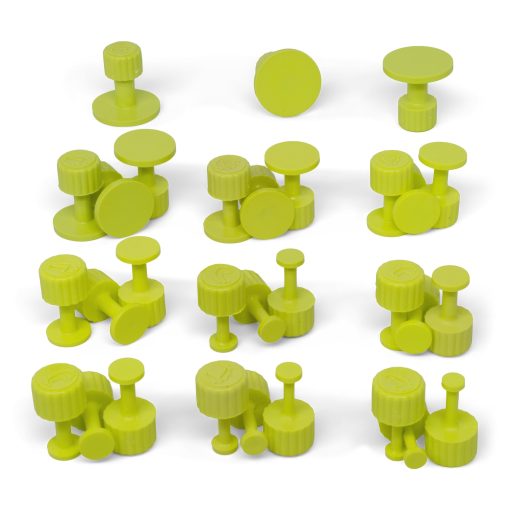 Gang Green Dead Center Round Tabs - 30 Piezas (3 de cada tamaño de pestaña redonda)