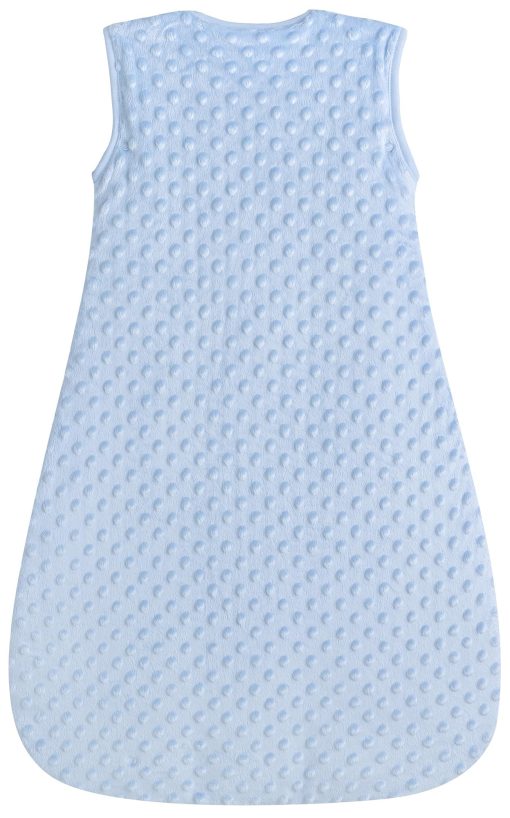 Saco de dormir acolchado y calido modelo de invierno BABYINABAG, Saco de felpa Minky Dot, 2.5 Tog para bebes y ninos pequenos (Mediano (10-24 meses)) - Imagen 2