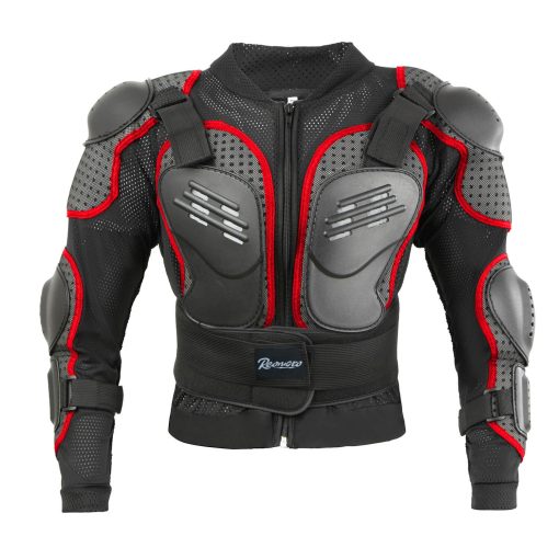 Chaqueta de Moto Infantil para Ninos, Proteccion para el Pecho y la Espalda para Moto, Chaqueta de Armadura Completa para Nino para Ciclismo MTB ATV Skate Esqui