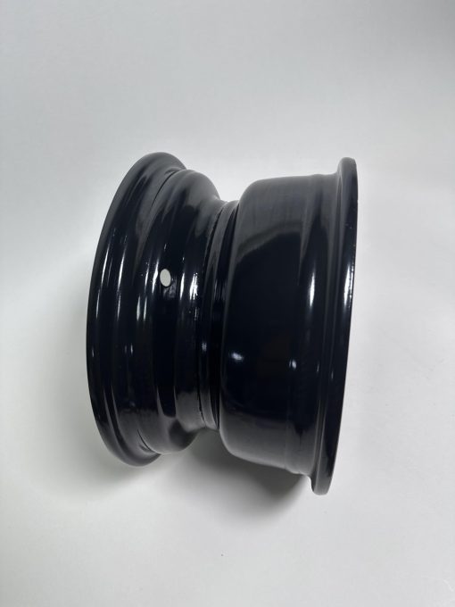 Llanta delantera de acero Kandi OEM de 10" para GoKarts de 150cc, 200cc y 250cc Ajuste perfecto KD-150GKA-2 KD-200GKA-2, KD-150GKH-2, 200GKH-2, KD-150FS, KD-250FS,KD-150GKR, KD-250GKA-2Z (Negro Brillante) - Imagen 5