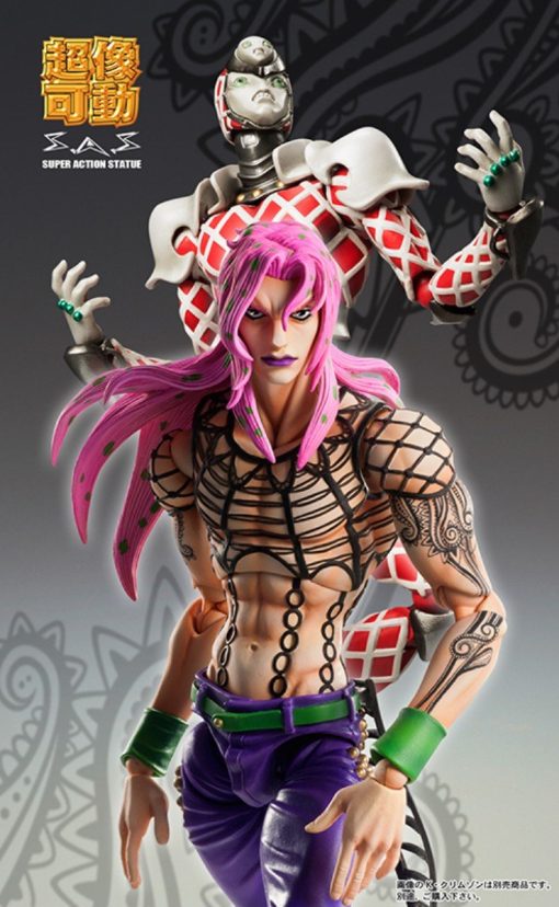 Medicos JoJo's Bizarre Adventure: Parte 5 - Golden Wind: Diavolo Super Action Statue - Imagen 5