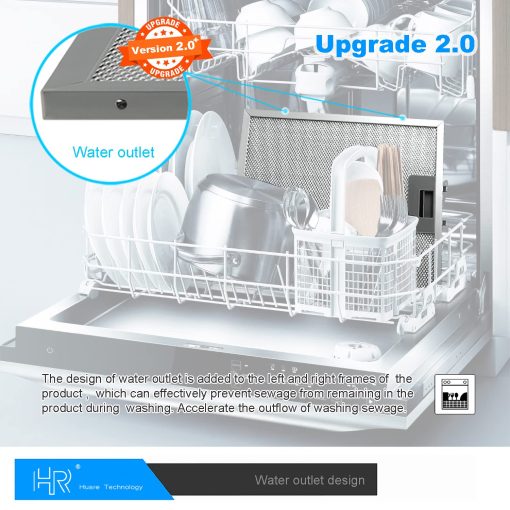 Filtro de campana extractora W10169961A actualizado, Filtro de ventilacion para estufa, Compatible con Whirlpool, Ikea, Kitchen Aid, Jenn Air, Filtro de grasa de malla de aluminio para campana de cocina de 10.5x12 pulgadas, Filtros de campana para cocina, Filtro de ventilacion 3PCS - Imagen 6