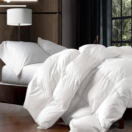 Edredon con peso HomeSmart Queen - 5 veces mas relleno esponjoso que las mantas con peso tamaño Queen regulares, Edredon con peso (20 lbs 88"x92" Blanco) - Imagen 7