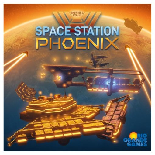 Rio Grande Games Space Station Phoenix - Juego de Mesa de Estrategia de RIO Grande Games, Edades 14+, 2-4 Jugadores, 90-120 Min