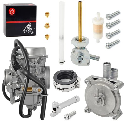 Carburador y Valvula de Bote de Gasolina + Valvula de Gas Automatica de Bote de Gas Admision de Colector Para Honda Shadow VLX 600 VT600 C CD 1999-2007 - Imagen 6