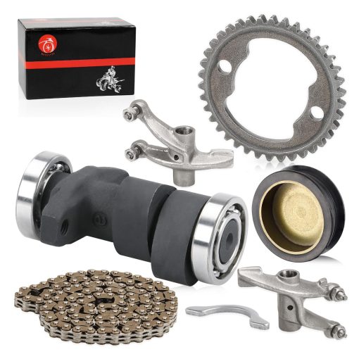 Juego de arbol de Levas & Balancines & Engranaje de Cadena de Tiempo para Honda TRX300EX TRX300X 1993-2009 FourTrax 250 TRX250X 1987-2002 - Imagen 5