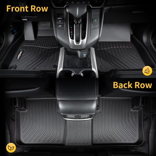 GINOWY-Juego de Tapetes de Piso y Forro de Maletero para Mazda CX30 2020-2024, Tapetes de Piso de TPE para Todo Clima y Forros de Maletero CX-30 2024 2023 2022 2021 2020 Impermeables CX 30 Alfombrilla de Maletero Accesorios de Coche - Imagen 2