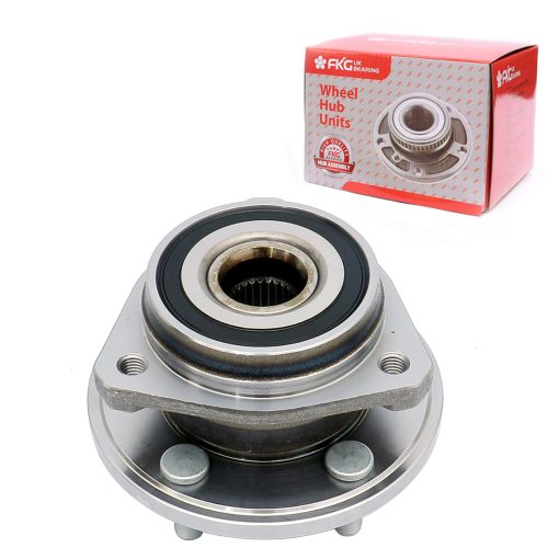 FKG 513084 Ensamble de Cojinete de Rueda Delantera Compatible con Jeep Cherokee 1990-1998, Jeep Grand Cherokee 1993-1998, Jeep Wrangler 1990-1995 1997-1998