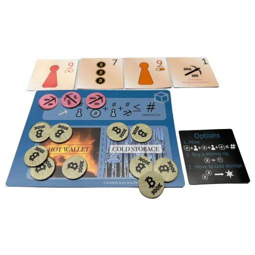 Hold Up: Un Divertido Juego de Estrategia con Tematica de Bitcoin | Facil de Aprender - 15 Minutos | Rapido de Jugar - 45 Minutos | Edades 14+ - Imagen 7