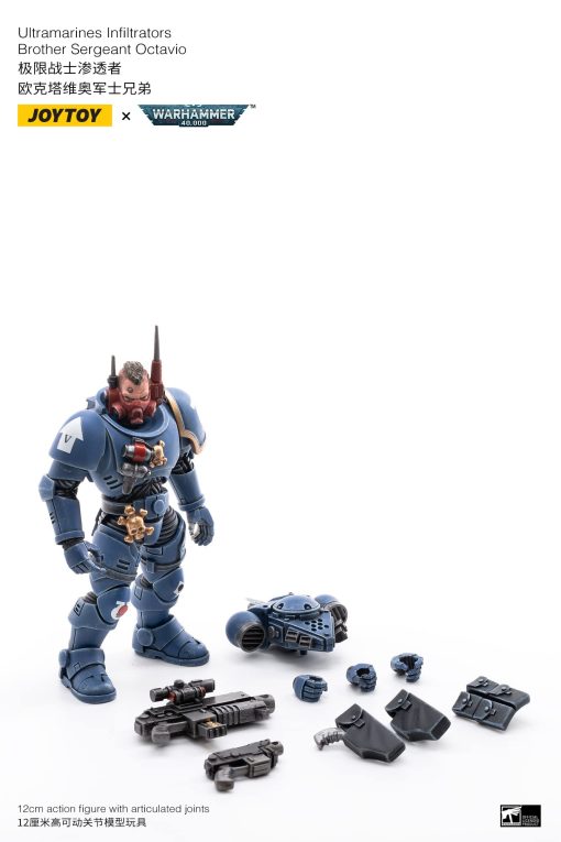 Figura de JOYTOY Warhammer 40K ULTRAMARINES INFLITRATORS 1/18, Multi - Imagen 8