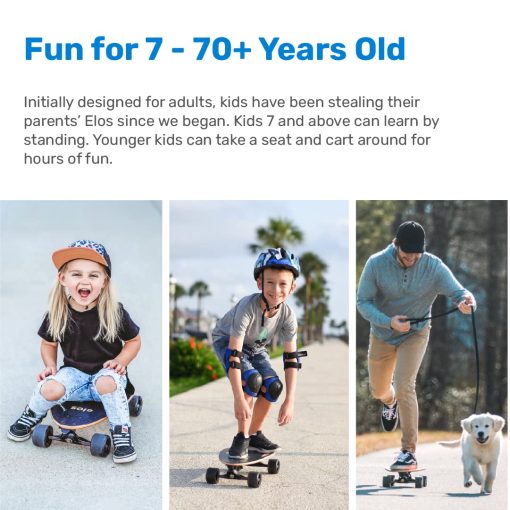 Kit de Skateboard DIY ELOS - El Mini Longboard Cruiser Skateboard en un Kit DIY Todo en uno. Fomenta el Interes en Ciencia, Ingenieria al Aire Libre. Regalos para Ninos/Ninas. Juguetes de Construccion para Ninos de 8-12 Anos. - Imagen 5
