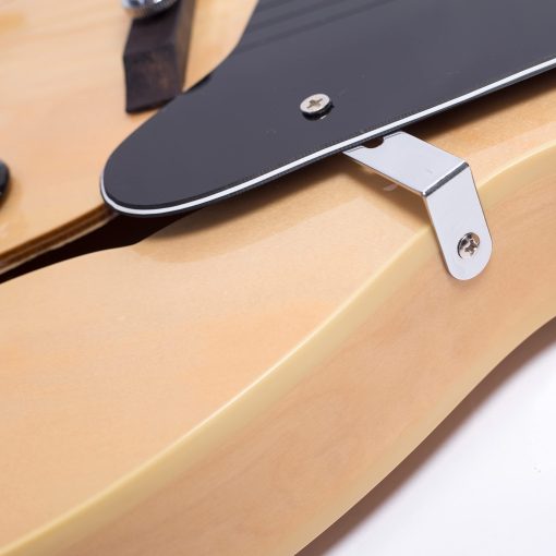 Guitarra Electrica Jazz GROTE Cuerpo Hueco Hardware Cromado (Natural) - Imagen 9