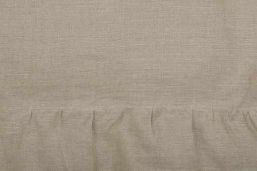 Funda de Edredon King con Volantes Natural de Lino Provincial de Piper Classics, 90" Largo x 106" Ancho, Ropa de Cama 100% Lino - Imagen 7