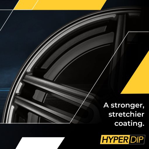 Kit de Pintura para Ruedas DipYourCar HyperDip, Set DIY de Pintura para Llantas, Capa de Inmersion para Automoviles Aromatizables, Proteccion Pelable para Rines de Coche, Pintura para Rines, Pintura de Saten Metalica en Aerosol - (Gris Antracita) - Imagen 5
