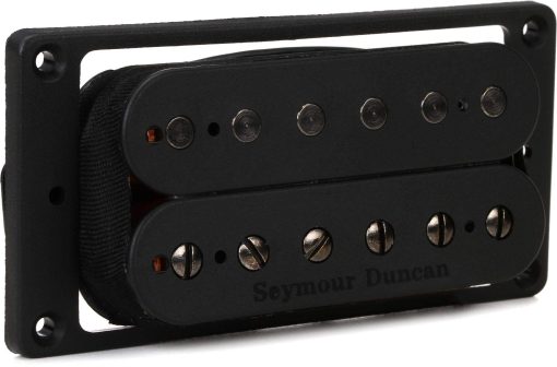 Pastilla de puente Seymour Duncan Nazgul de alta potencia para guitarra de 6 cuerdas - Negro