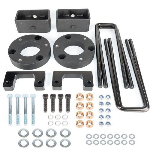 Kit de Nivelacion Levantamiento de Suspension - Elevador de 3.5" Delante y 3" Atras Compatible con Chevrolet Silverado 1500 GMC Sierra 1500 2WD 4WD 2007-2019