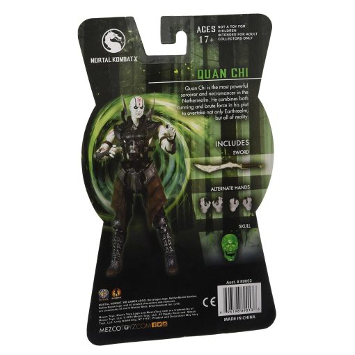 Figura de Accion Quan Chi de Mortal Kombat X Serie 2 de Entertainment Earth de 6 pulgadas - Imagen 4